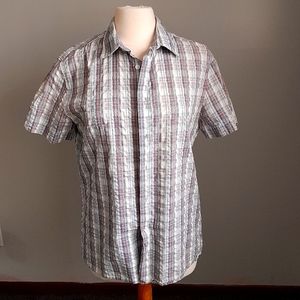 PERRY ELLIS BUTTON UP DRESS SHIRT